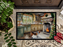 Load image into Gallery viewer, Basset Hound Christmas Cookies Doormat - 18X27 Indoor / Outdoor Rug | Made in USA
