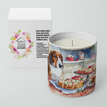 Load image into Gallery viewer, Basset Hound Christmas Cookies Decorative Soy Candle