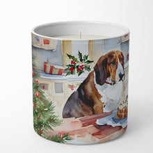 Load image into Gallery viewer, Basset Hound Christmas Cookies Decorative Soy Candle