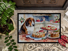 Load image into Gallery viewer, Basset Hound Christmas Cookies Doormat - 18X27 Indoor / Outdoor Rug | Made in USA