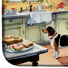 Load image into Gallery viewer, Basset Hound Christmas Cookies Dish Drying Mat