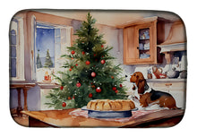 Load image into Gallery viewer, Basset Hound Christmas Cookies Dish Drying Mat