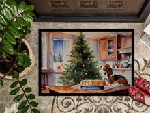 Load image into Gallery viewer, Basset Hound Christmas Cookies Doormat-24x36 Indoor / Outdoor Rug | Made in USA