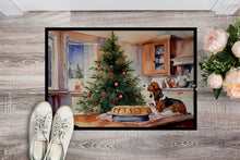 Load image into Gallery viewer, Basset Hound Christmas Cookies Doormat - 18X27 Indoor / Outdoor Rug | Made in USA
