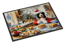 Load image into Gallery viewer, Bearded Collie Christmas Cookies Doormat