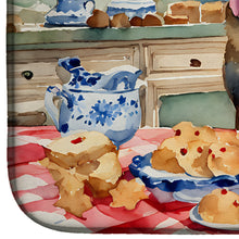 Load image into Gallery viewer, Belgian Malinois Christmas Cookies Dish Drying Mat
