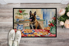 Load image into Gallery viewer, Belgian Malinois Christmas Cookies Doormat