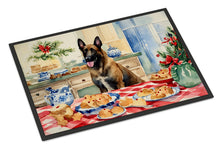 Load image into Gallery viewer, Belgian Malinois Christmas Cookies Doormat