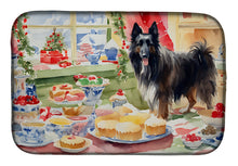 Load image into Gallery viewer, Belgian Sheepdog Christmas Cookies Dish Drying Mat