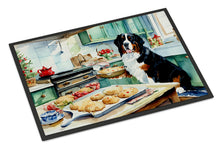 Load image into Gallery viewer, Bernese Mountain Dog Christmas Cookies Doormat - 18X27 Indoor / Outdoor Rug | Made in USA