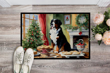 Load image into Gallery viewer, Bernese Mountain Dog Christmas Cookies Doormat-24x36 Indoor / Outdoor Rug | Made in USA
