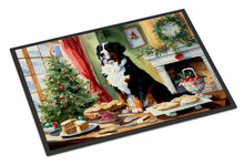 Load image into Gallery viewer, Bernese Mountain Dog Christmas Cookies Doormat-24x36 Indoor / Outdoor Rug | Made in USA