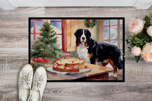 Load image into Gallery viewer, Bernese Mountain Dog Christmas Cookies Doormat-24x36 Indoor / Outdoor Rug | Made in USA