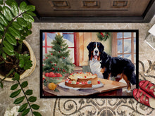 Load image into Gallery viewer, Bernese Mountain Dog Christmas Cookies Doormat-24x36 Indoor / Outdoor Rug | Made in USA
