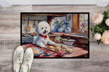 Load image into Gallery viewer, Bichon Frise Christmas Cookies Doormat-24x36 Indoor / Outdoor Rug | Made in USA