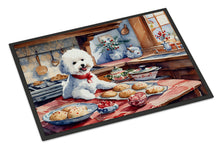 Load image into Gallery viewer, Bichon Frise Christmas Cookies Doormat - 18X27 Indoor / Outdoor Rug | Made in USA