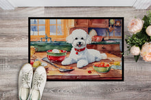 Load image into Gallery viewer, Bichon Frise Christmas Cookies Doormat-24x36 Indoor / Outdoor Rug | Made in USA