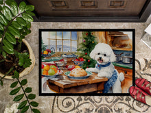 Load image into Gallery viewer, Bichon Frise Christmas Cookies Doormat - 18X27 Indoor / Outdoor Rug | Made in USA