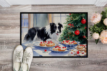 Load image into Gallery viewer, Border Collie Christmas Cookies Doormat - 18X27 Indoor / Outdoor Rug | Made in USA