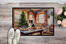 Load image into Gallery viewer, Border Collie Christmas Cookies Doormat-24x36 Indoor / Outdoor Rug | Made in USA