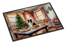 Load image into Gallery viewer, Border Collie Christmas Cookies Doormat-24x36 Indoor / Outdoor Rug | Made in USA