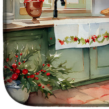 Load image into Gallery viewer, Boston Terrier Christmas Cookies Dish Drying Mat