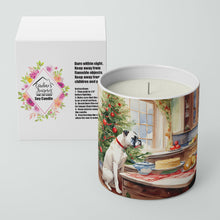 Load image into Gallery viewer, White Boxer Christmas Cookies Decorative Soy Candle