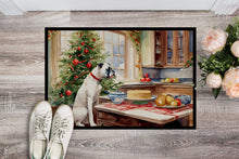 Load image into Gallery viewer, White Boxer Christmas Cookies Doormat-24x36 Indoor / Outdoor Rug | Made in USA
