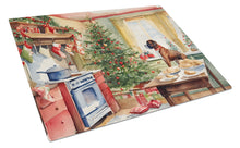 Load image into Gallery viewer, Boxer Christmas Cookies Glass Cutting Boards – Durable, Decorative Kitchen Art