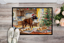 Load image into Gallery viewer, Boxer Christmas Cookies Doormat-24x36 Indoor / Outdoor Rug | Made in USA