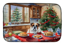 Load image into Gallery viewer, Boxer Christmas Cookies Dish Drying Mat