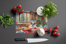 Load image into Gallery viewer, Boxer Christmas Cookies Glass Cutting Boards – Durable, Decorative Kitchen Art