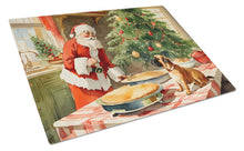 Load image into Gallery viewer, Bullmastiff Christmas Cookies Glass Cutting Boards – Durable, Decorative Kitchen Art