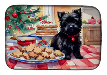 Load image into Gallery viewer, Cairn Terrier Christmas Cookies Dish Drying Mat