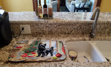 Load image into Gallery viewer, Cairn Terrier Christmas Cookies Dish Drying Mat