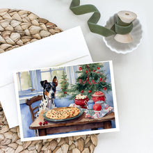 Load image into Gallery viewer, Catahoula Christmas Cookies Greeting Cards - Blank Note Cards – 8-Pack of Artist-Designed Cards with Envelopes