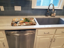 Load image into Gallery viewer, Catahoula Christmas Cookies Dish Drying Mat