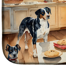 Load image into Gallery viewer, Catahoula Christmas Cookies Dish Drying Mat