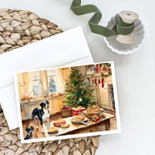 Load image into Gallery viewer, Catahoula Christmas Cookies Greeting Cards - Blank Note Cards – 8-Pack of Artist-Designed Cards with Envelopes