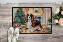 Load image into Gallery viewer, Cavalier Spaniel Christmas Cookies Doormat - 18X27 Indoor / Outdoor Rug | Made in USA