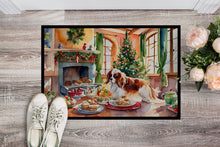 Load image into Gallery viewer, Cavalier Spaniel Christmas Cookies Doormat - 18X27 Indoor / Outdoor Rug | Made in USA