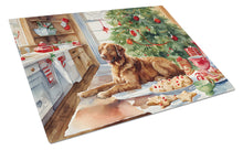 Load image into Gallery viewer, Chesapeake Bay Retriever Christmas Cookies Glass Cutting Boards – Durable, Decorative Kitchen Art