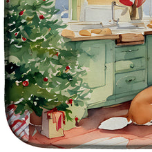 Load image into Gallery viewer, Corgi Christmas Cookies Dish Drying Mat