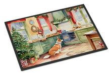 Load image into Gallery viewer, Corgi Christmas Cookies Doormat - 18X27 Indoor / Outdoor Rug | Made in USA