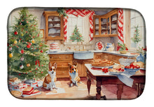 Load image into Gallery viewer, Corgi Christmas Cookies Dish Drying Mat