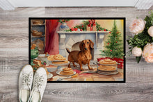 Load image into Gallery viewer, Dachshund Christmas Cookies Doormat - 18X27 Indoor / Outdoor Rug | Made in USA
