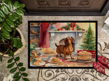 Load image into Gallery viewer, Dachshund Christmas Cookies Doormat - 18X27 Indoor / Outdoor Rug | Made in USA