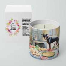 Load image into Gallery viewer, Doberman Pinscher Christmas Cookies Decorative Soy Candle