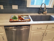 Load image into Gallery viewer, Dogue de Bordeaux Christmas Cookies Dish Drying Mat