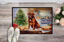 Load image into Gallery viewer, Dogue de Bordeaux Christmas Cookies Doormat - 18X27 Indoor / Outdoor Rug | Made in USA